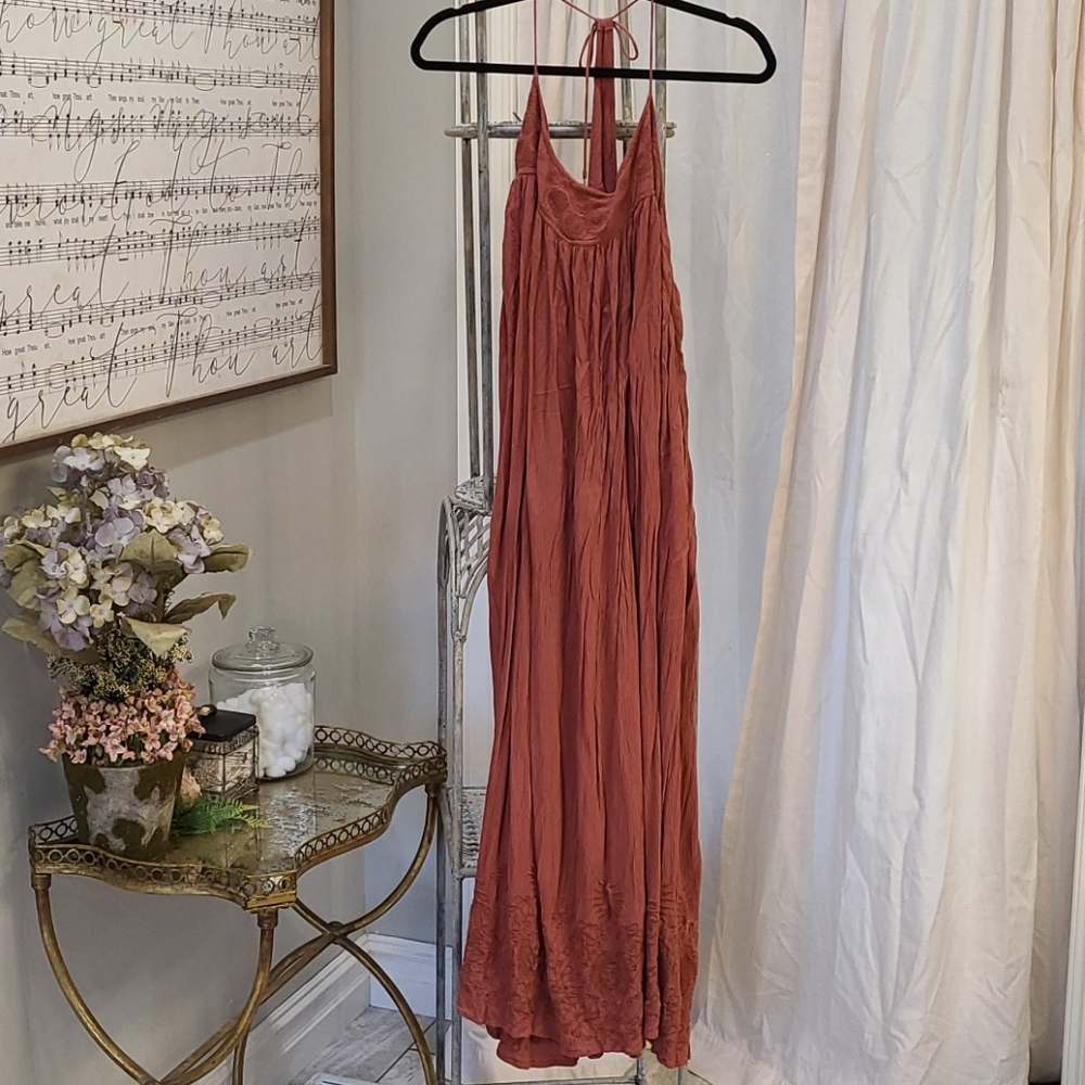 Free People maxi dress large